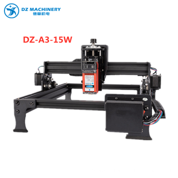 DZ-A3-15W small diy marking machine wood plastic metal cutting plotter desktop automatic laser engraving machine